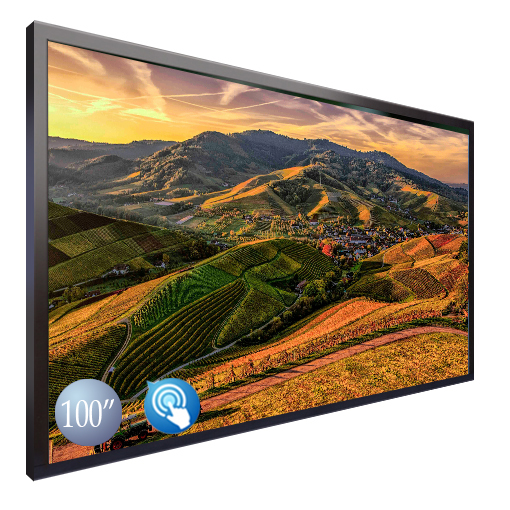 100吋 超大尺寸紅外線多點觸控顯示器 AIM-10001IGT-T