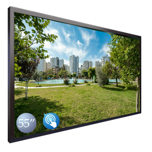 65吋 4K紅外線多點觸控顯示器 AIM-6504CPL-T-4K